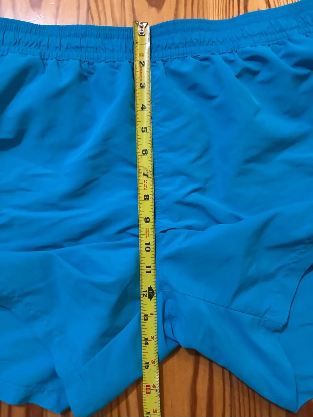 Polo by Ralph Lauren Men’s Turquoise and Yellow Swim Trunks, Size XL